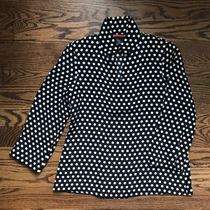 Nina Mclemore 100% Silk Blouse